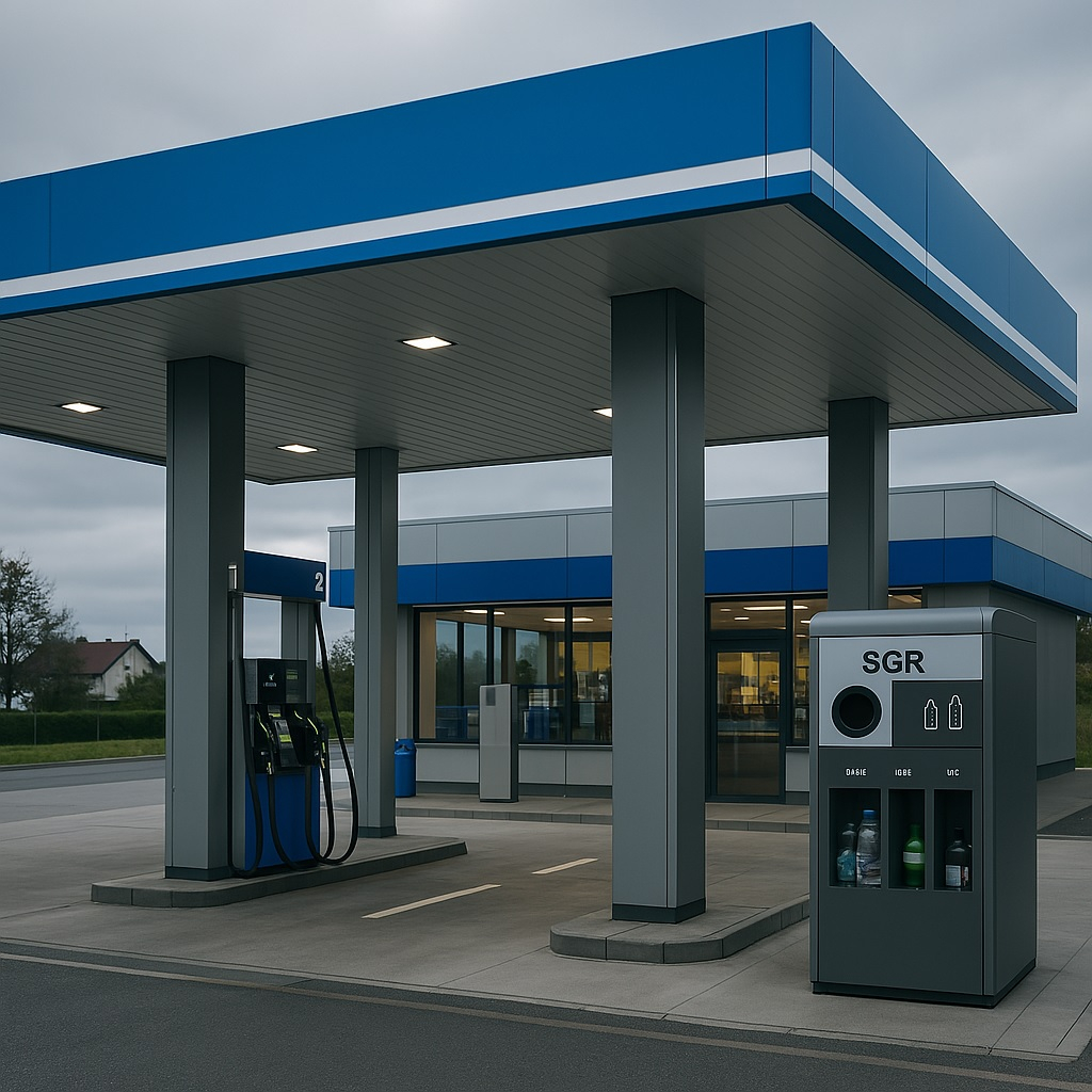 Benzinărie amendată pentru nereguli la colectarea ambalajelor