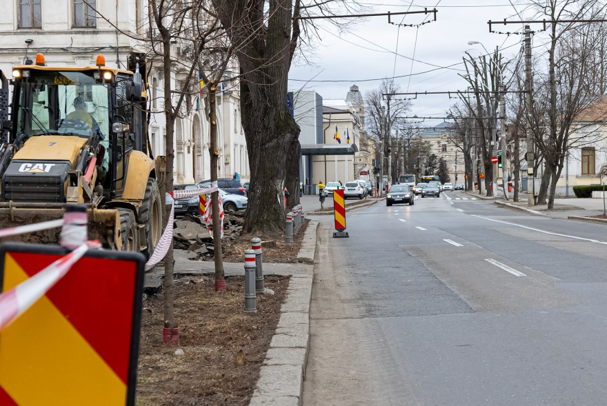 Miercuri, lucrări la rețelele electrice de pe Domnească