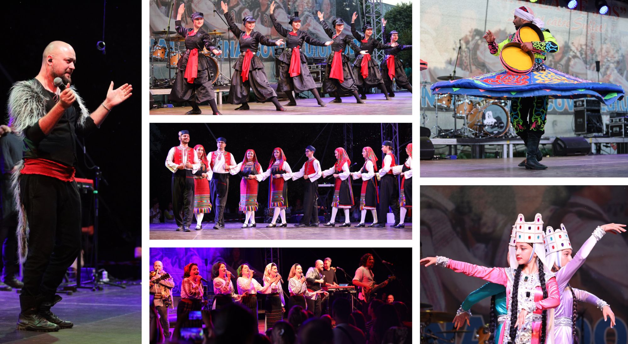 Galaţiul cântă, joacă şi petrece şi luni! Cum a fost a treia seară a Festivalului de Folclor