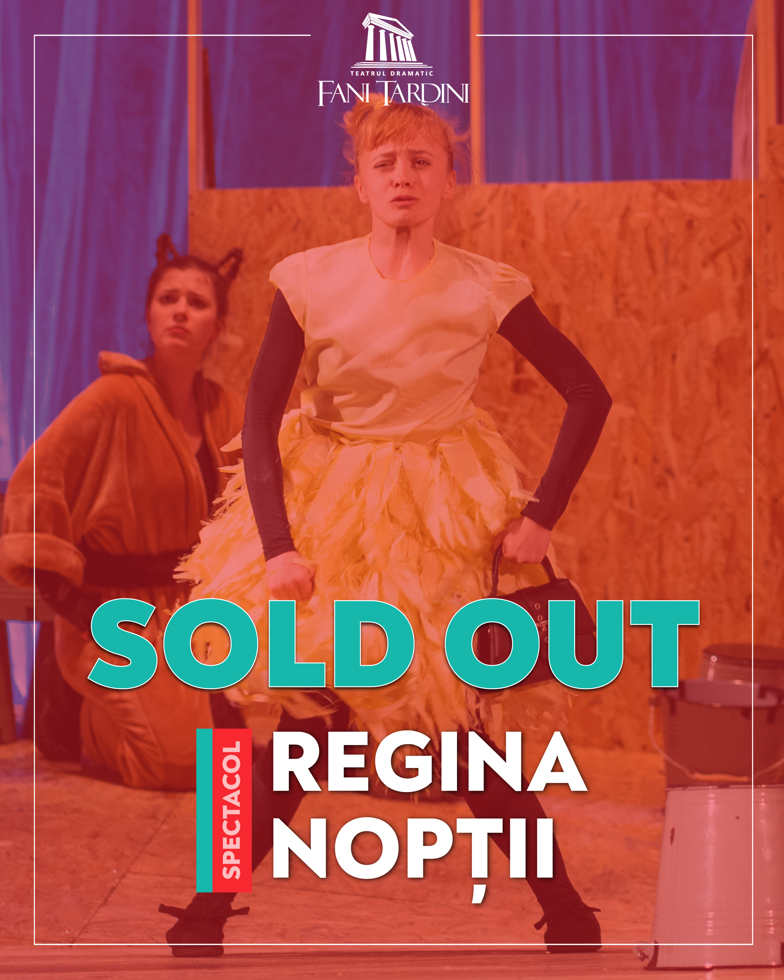 „Regina nopții”, din nou pe scenă, tot cu casa închisă