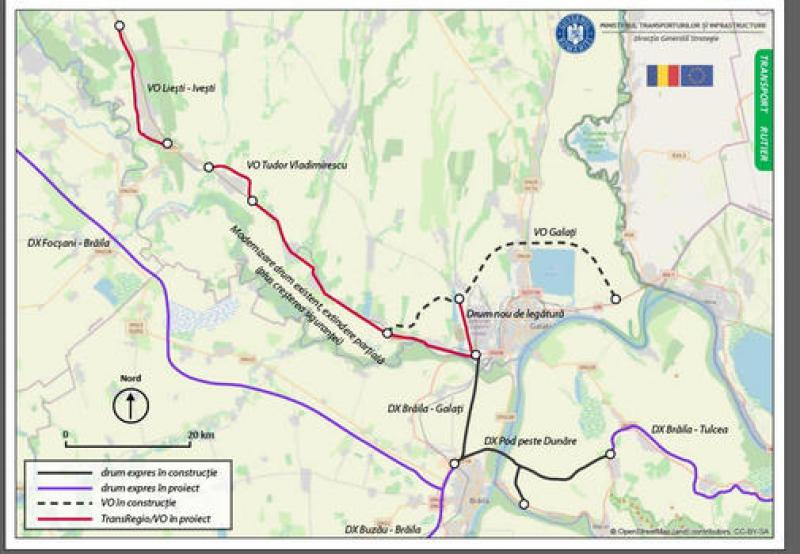 Două investiții rutiere ale CJ intră în faza de proiectare