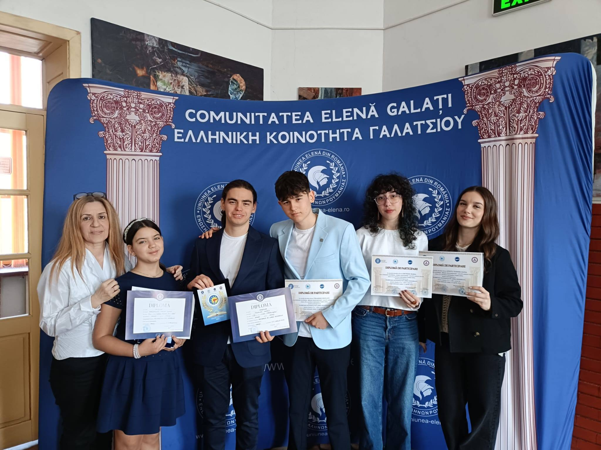 Galațiul a obținut două mențiuni la Olimpiada de Neogreacă