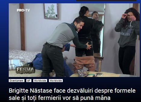 Erotism şi spiritualitate în Ferma Pro Tv