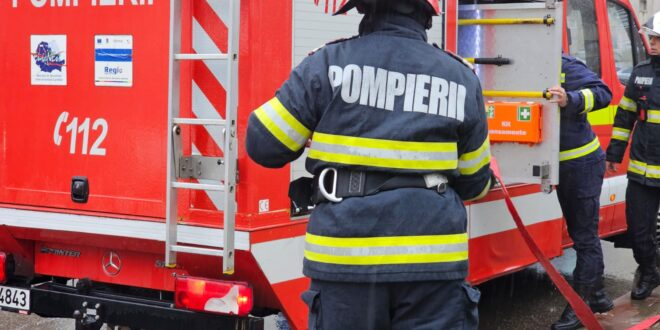 Pompierii militari, pregătiți să intervină pentru protejarea populaţiei