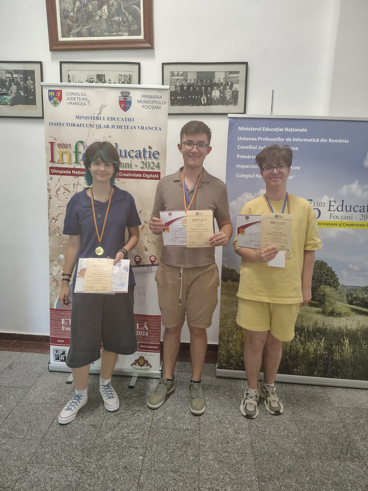 Două medalii de bronz la Olimpiada de Inovare și Creație Digitală pentru Galați