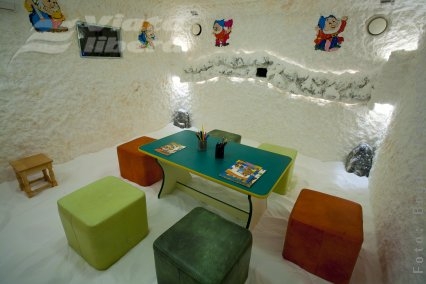 Aerosoli şi relaxare - Salina din Galaţi