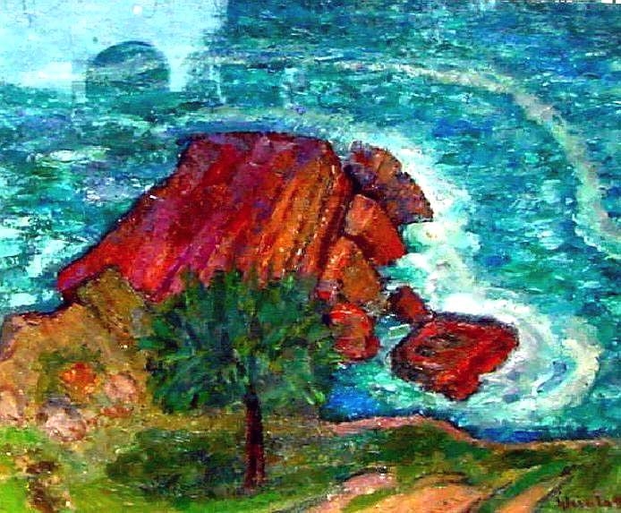 Terapie prin artă - Dumitru Ghiaţă - “Peisaj marin”