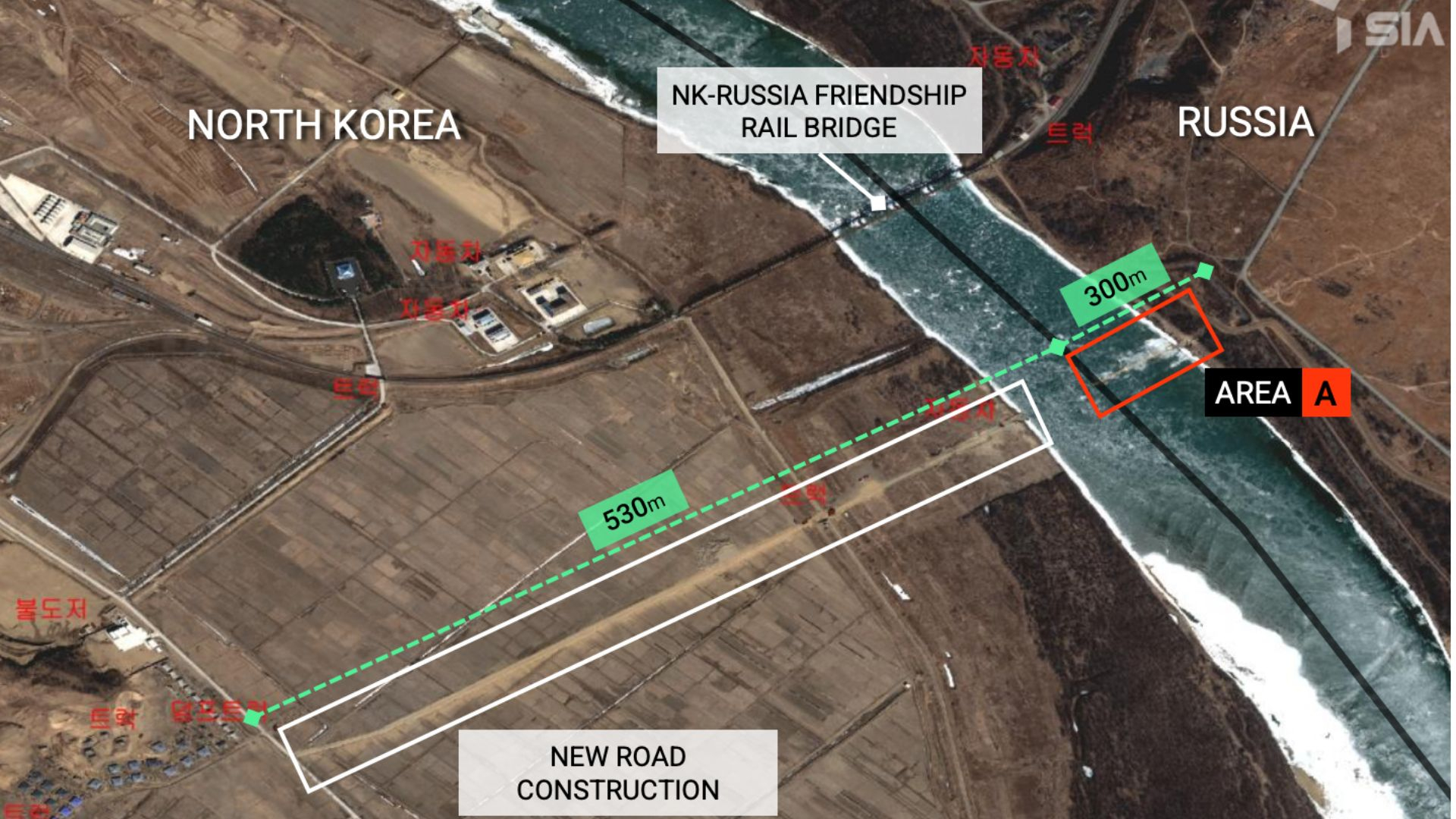 Rusia construieşte un pod rutier către Coreea de Nord