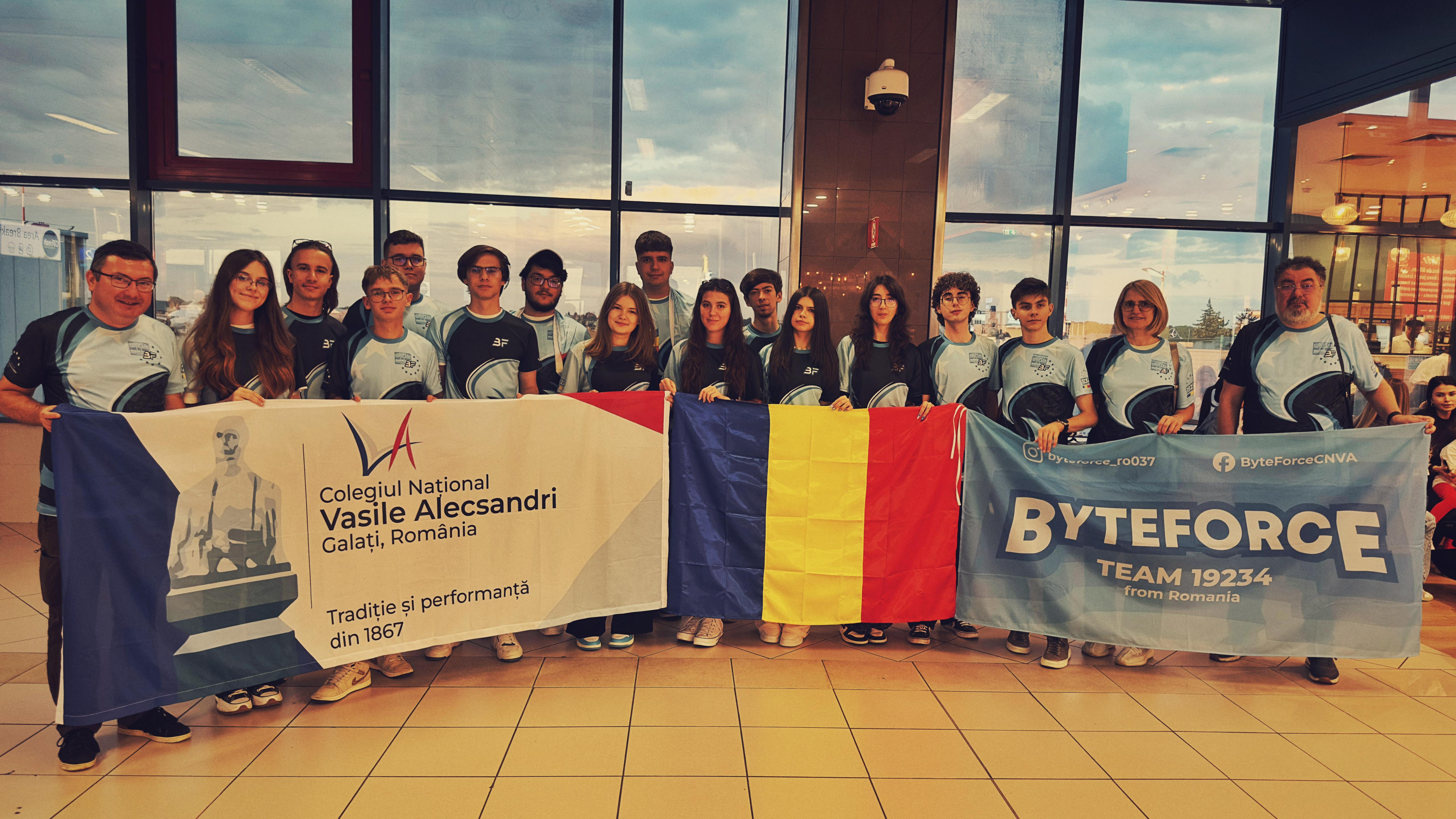 ByteForce de la CNVA, cu „Buldozerul” la concurs