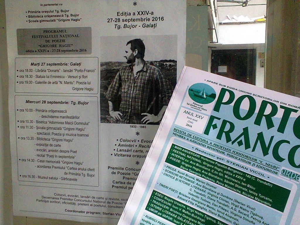 Doi gălăţeni PREMIAȚI, la Festivalul ”Grigore Hagiu”