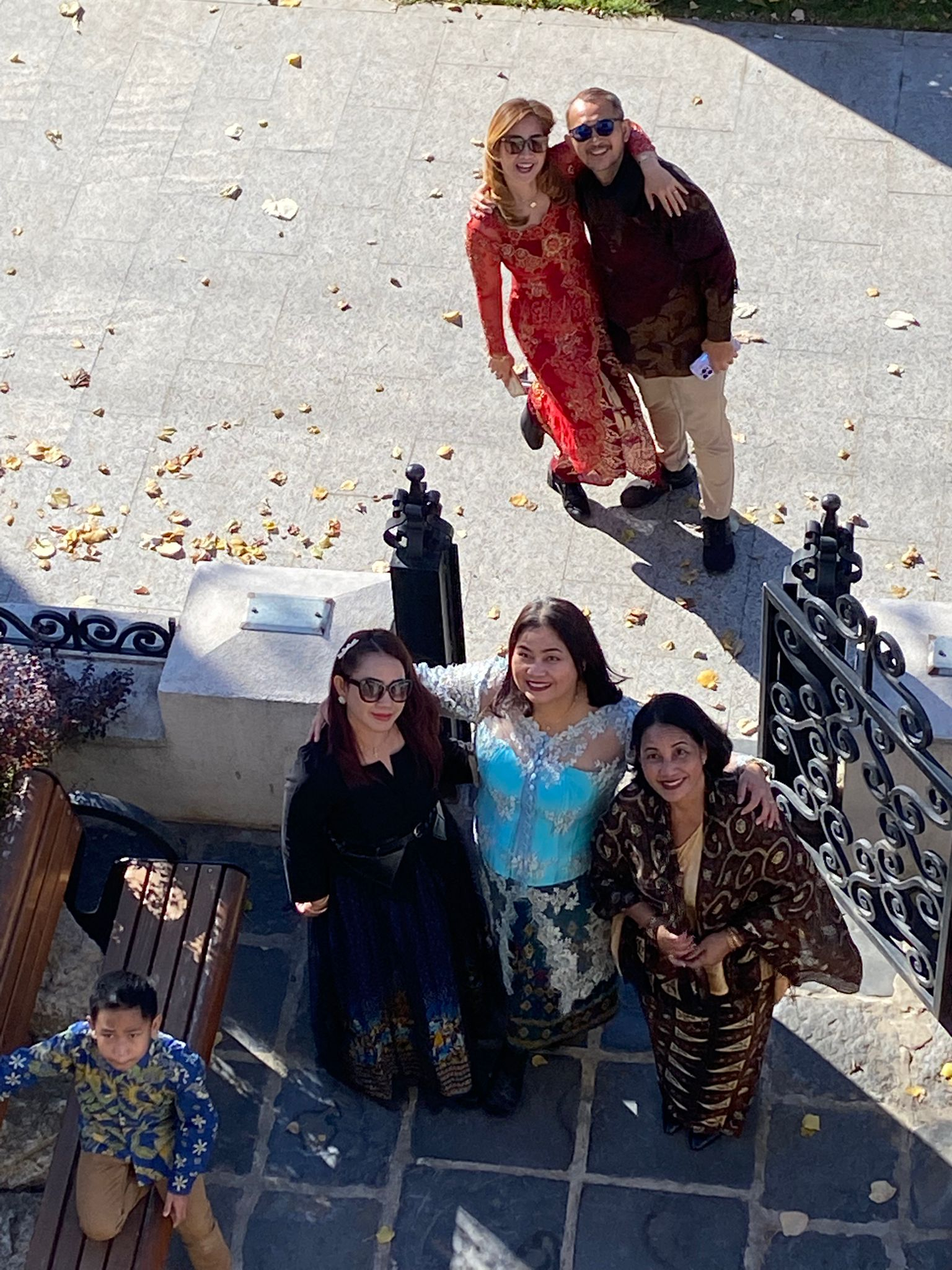 Turişti din Bali, pe străzile Galaţiului