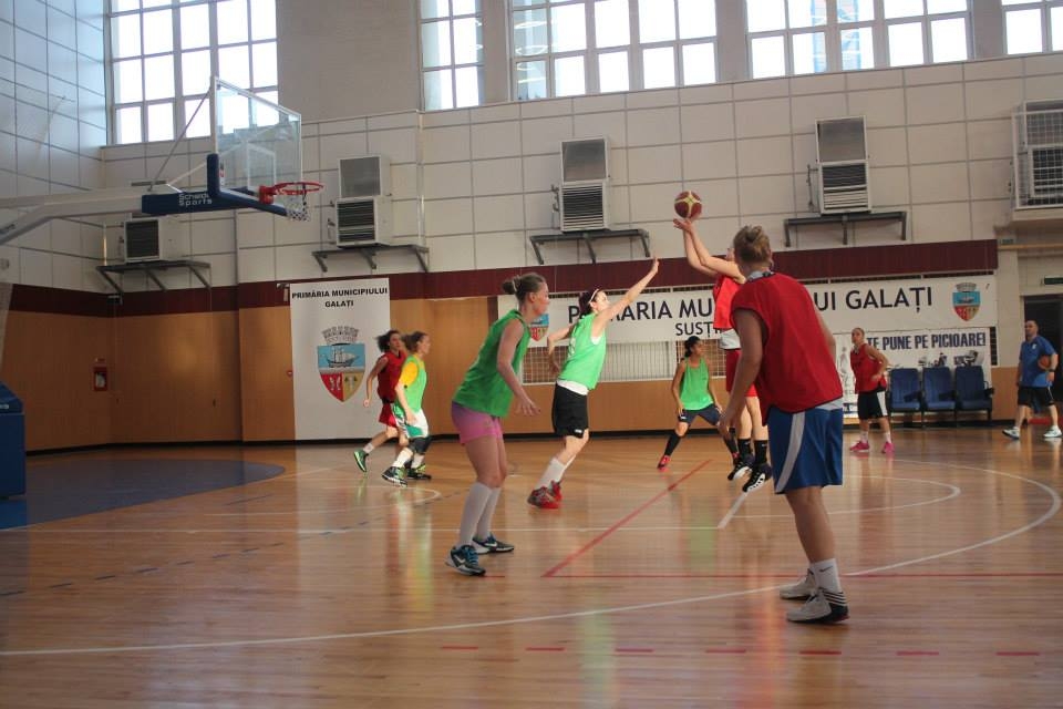 Echipa naţională feminină REVINE la Galaţi pentru două meciuri 
