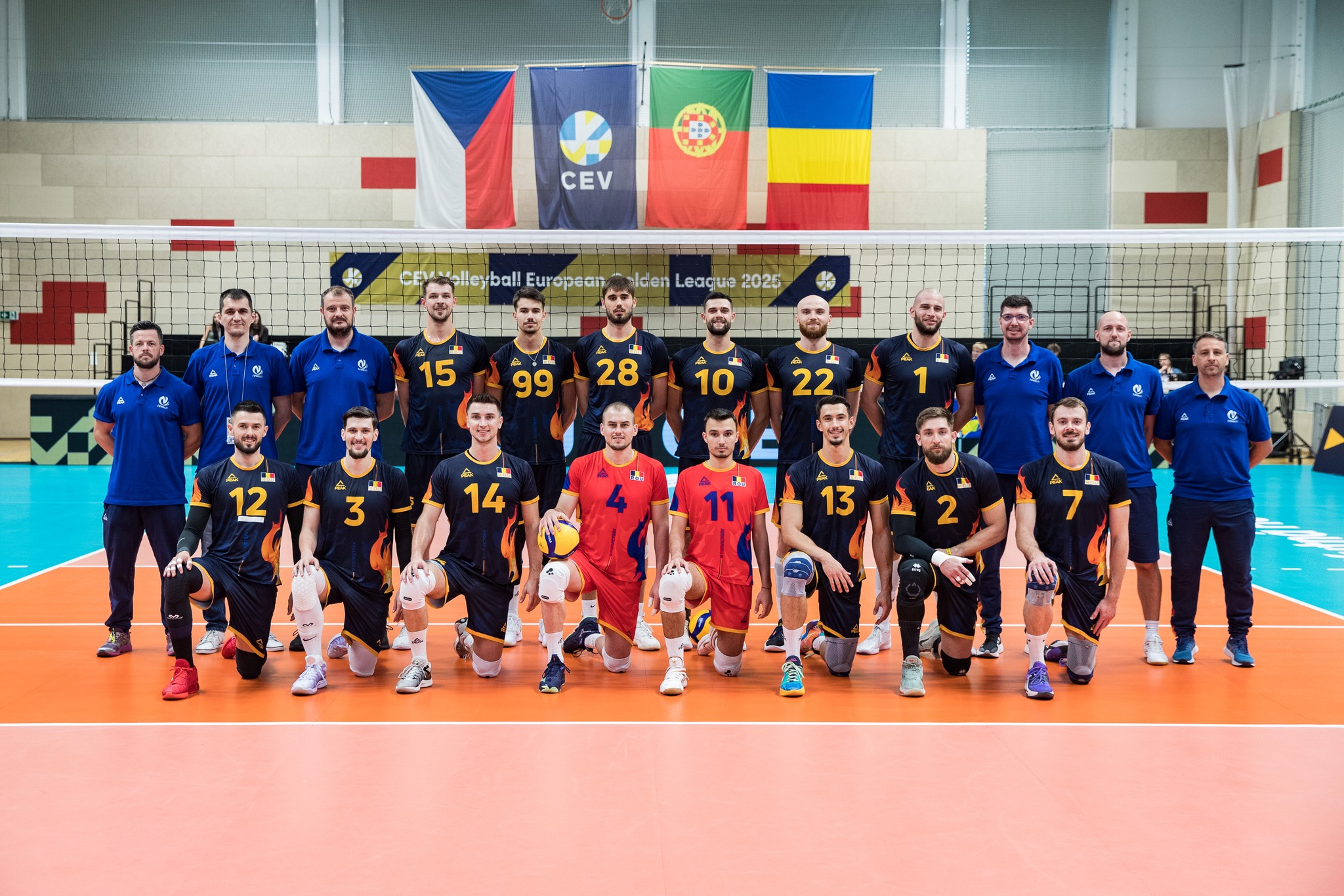 Sergiu Stancu și lotul național de volei, săptămână cu "amicale"