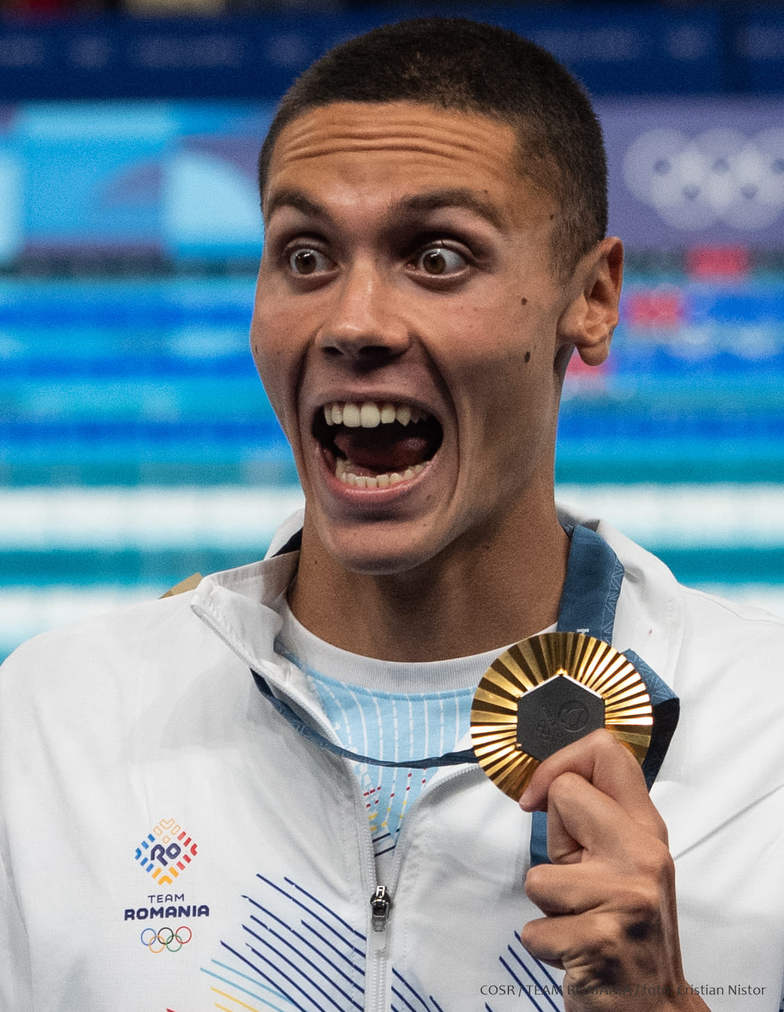 David Popovici: „Oricine poate. Vă rog, faceți-o și voi!” (FOTO)