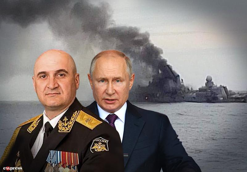 Comandantul flotei rusești de la Marea Neagră, demis de Putin