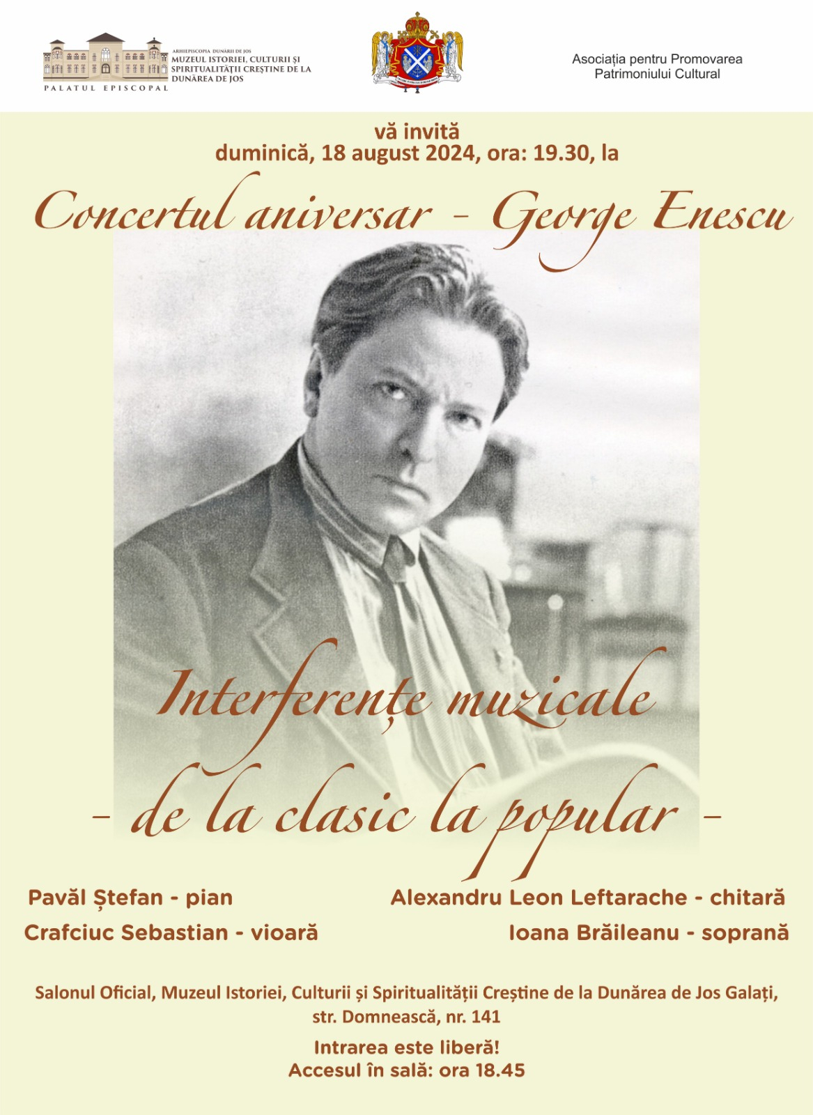 De la clasic la popular, concert aniversar George Enescu