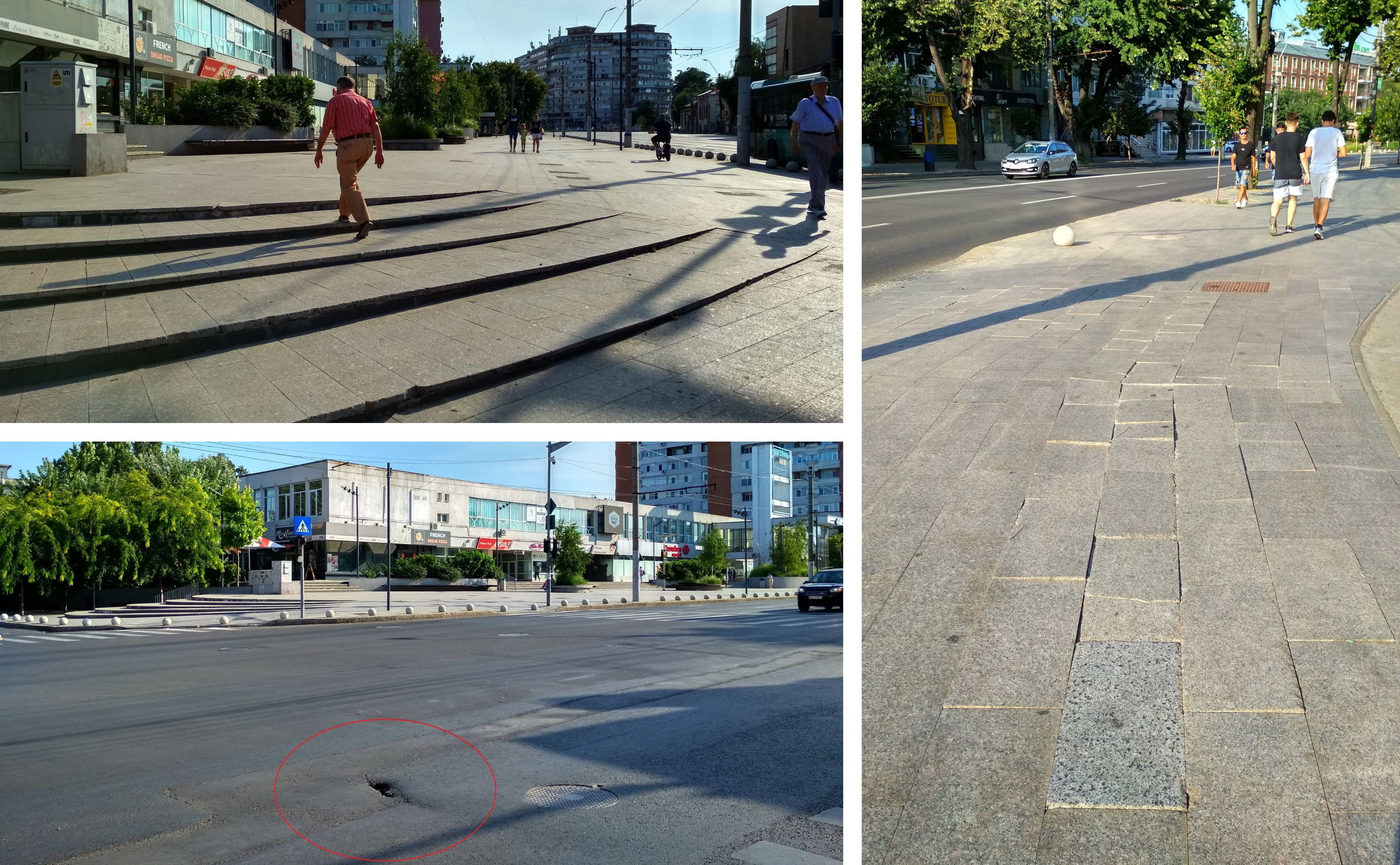 Primăria vrea să afle de ce se tasează zona Potcoava de Aur (FOTO)