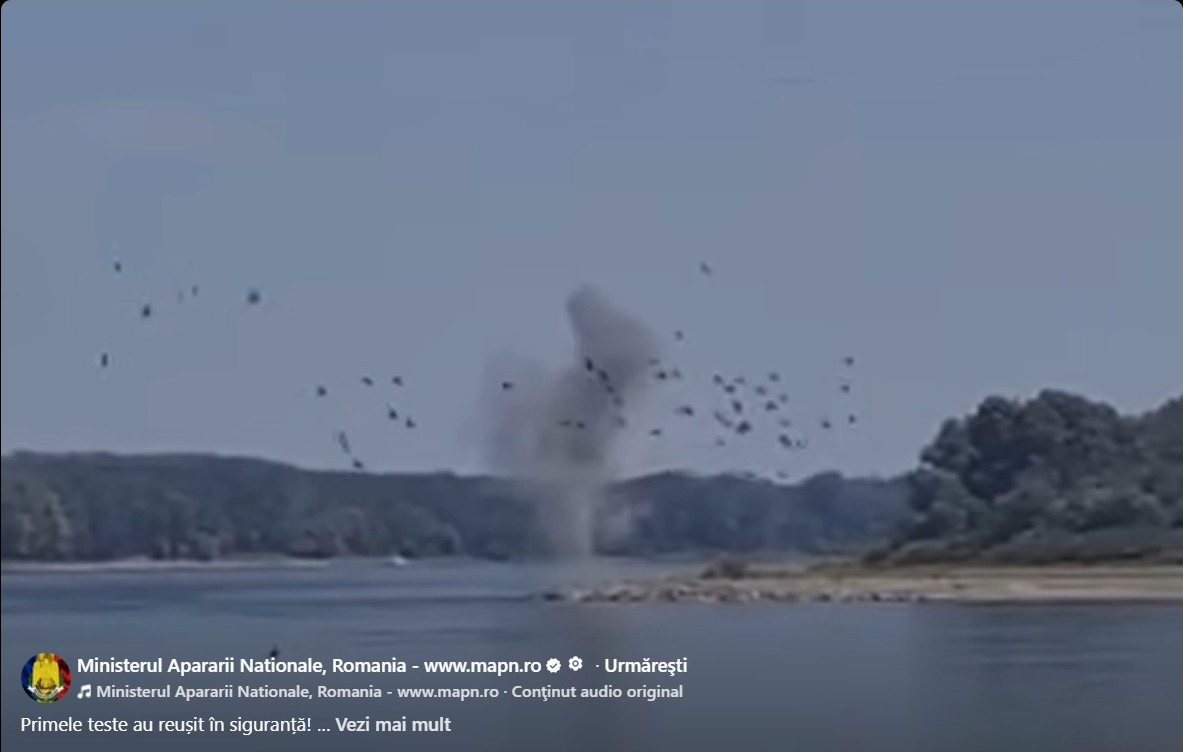 Cernavodă, extremă urgență! Armata începe detonările controlate pentru devierea debitului Dunării
