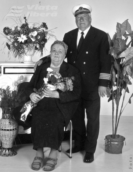 Nunta de aur pentru comandantul Ion Caraghiulea şi soţia sa, Mitriţa