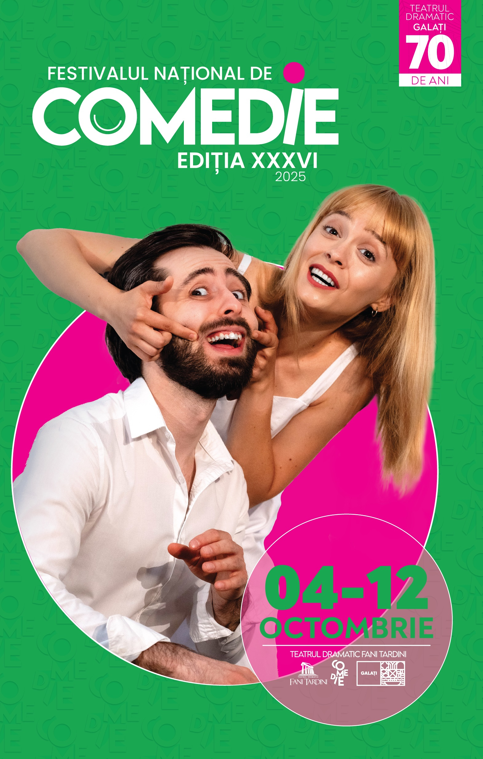 Teatrele țării vin la Galați. Festivalul Național de Comedie - ediția a XXXVI-a