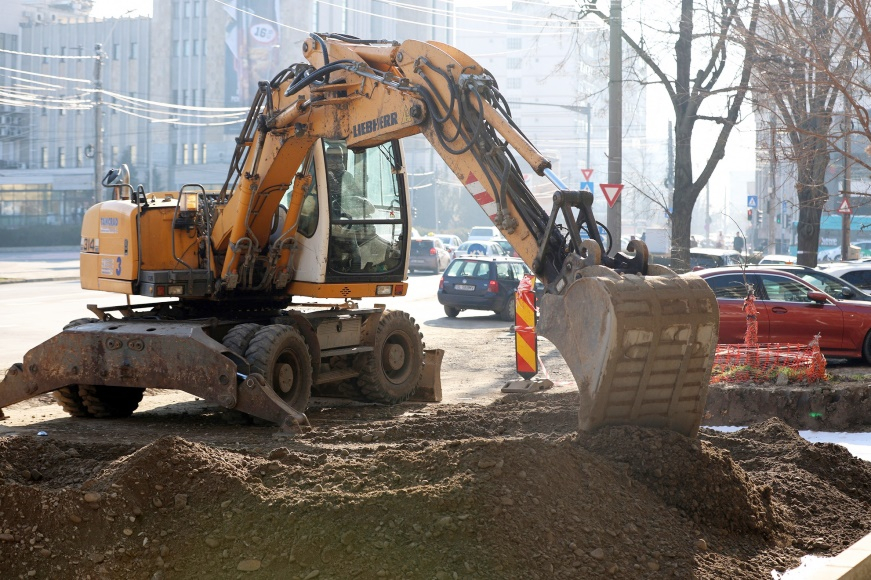 Trafic închis pe bulevardul George Coșbuc și pe strada Mihail Kogălniceanu
