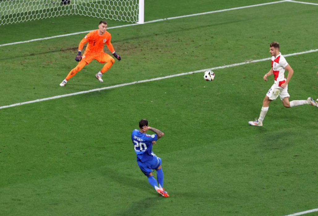 EURO 2024. Italia - Croaţia 1-1, campioana se califică în minutul 90+8