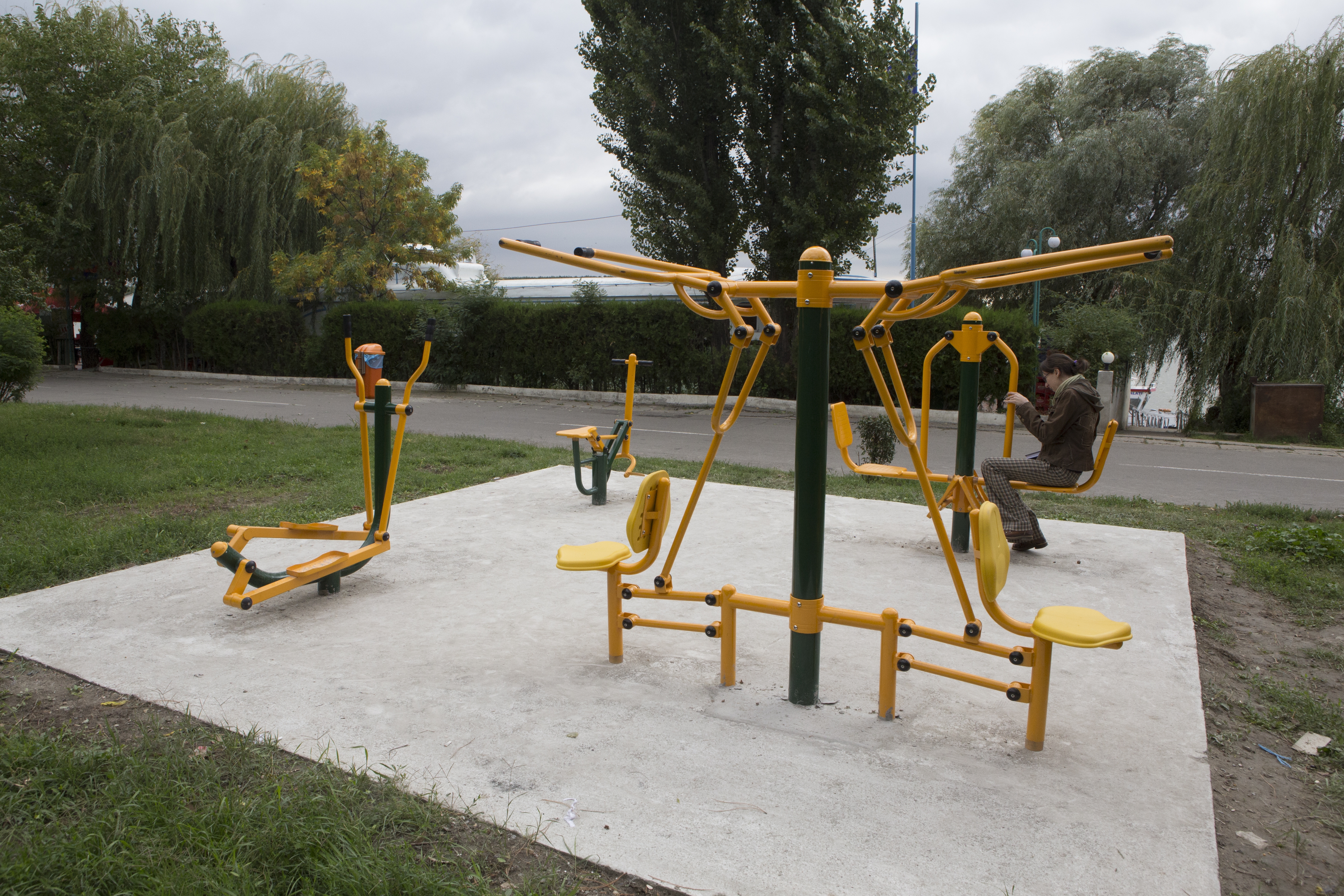 Din această toamnă, pe Faleză, aparate de fitness în aer liber