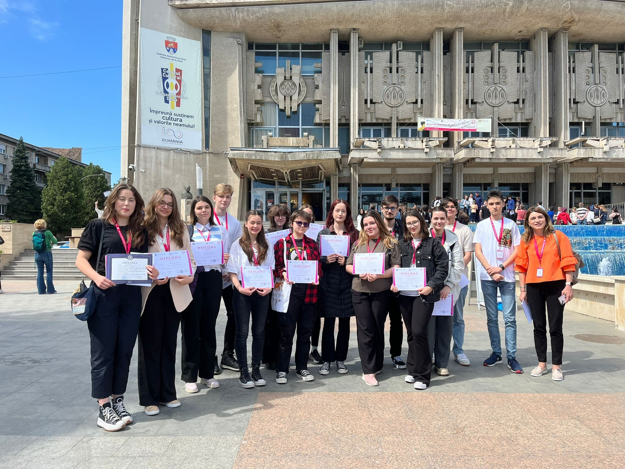 Premii la Olimpiada Națională de Engleză