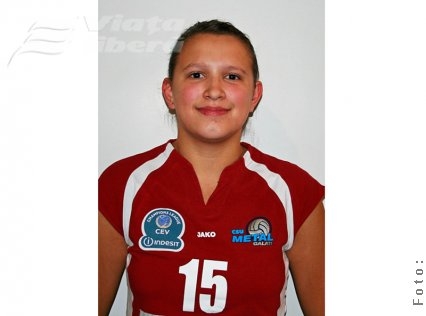 O gălăţeancă la lotul naţional de junioare