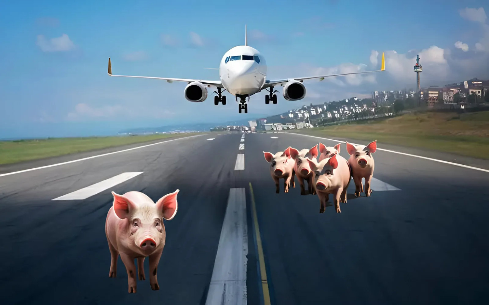 Aeroportul de la Galați se va numi „Mangalița”