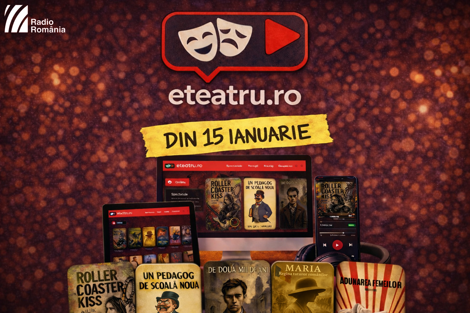 Cea mai mare colecție de teatru radiofonic românesc