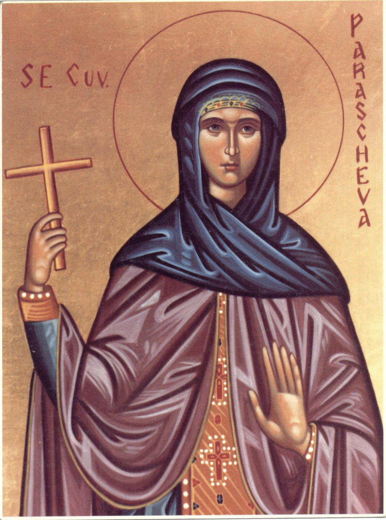 Miercuri este Sfânta Cuvioasă Parascheva