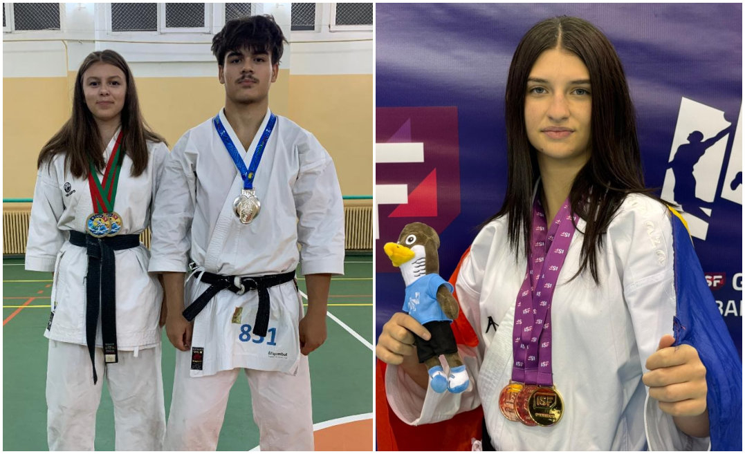 Medalii la Mondialul din Portugalia şi Gimnaziada din Bahrain