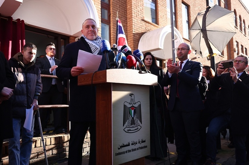 Ambasada Palestinei, inaugurată la Londra