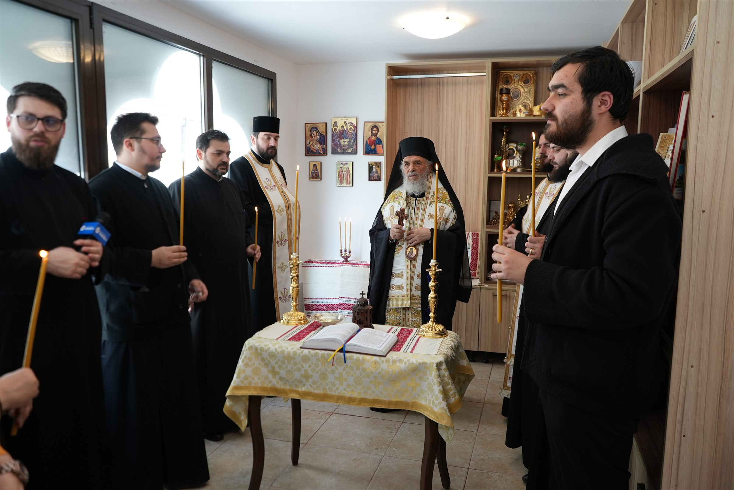 A fost sfinţit pangarul Catedralei Arhiepiscopale din Galaţi