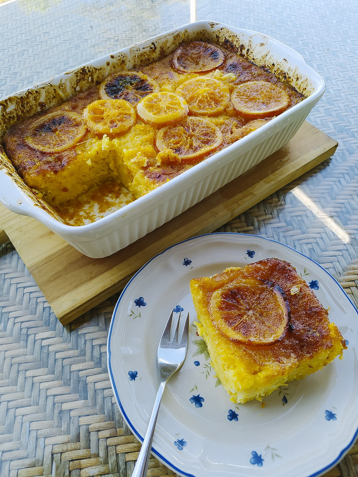 Portokalopita – prăjitura grecească cu parfum de portocale