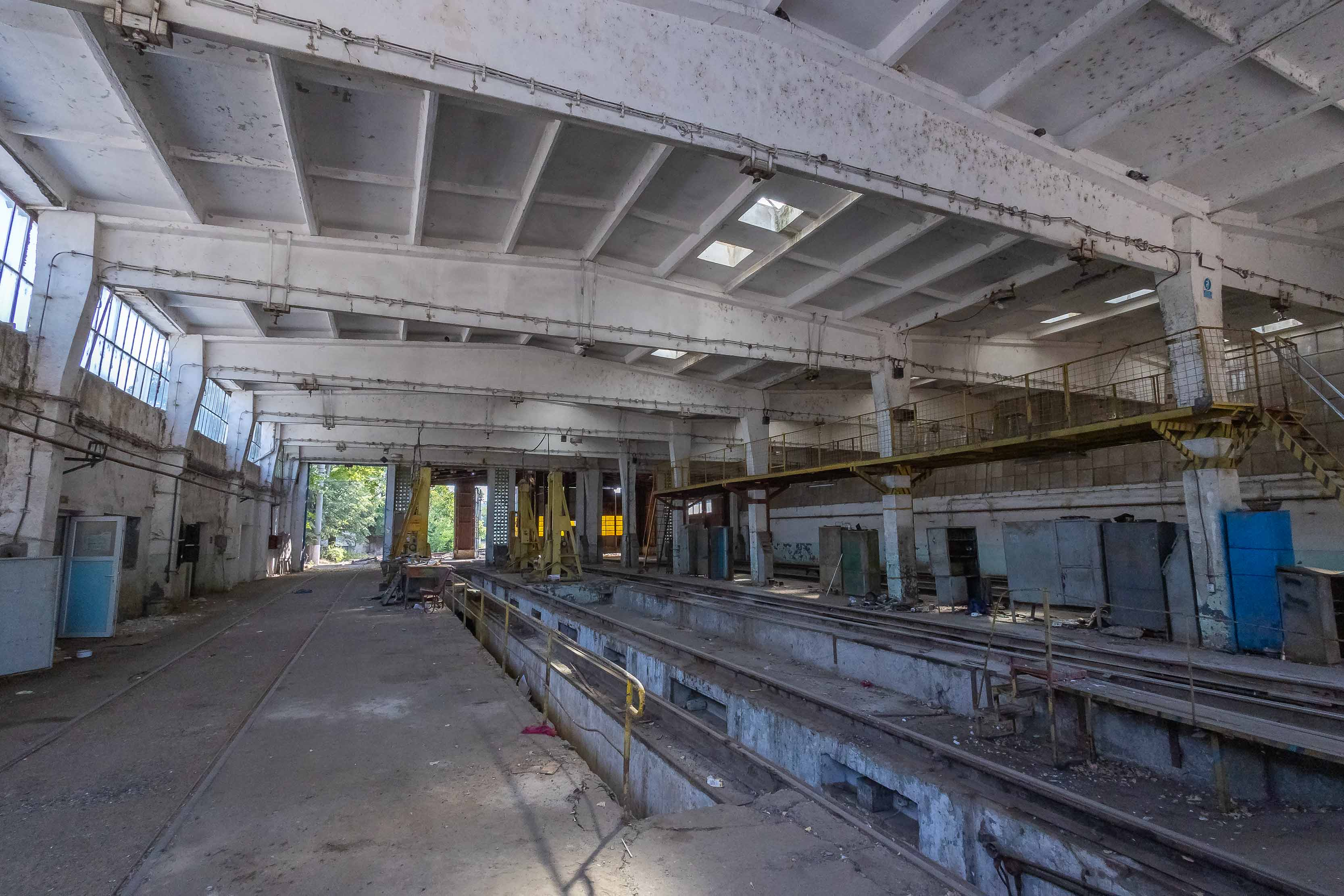 Lucrări de modernizare a Depoului de tramvaie