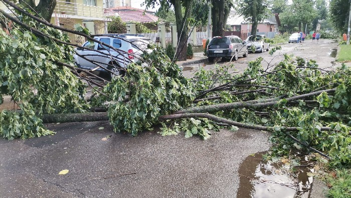 Analiză privind pagubele furtunii de duminică