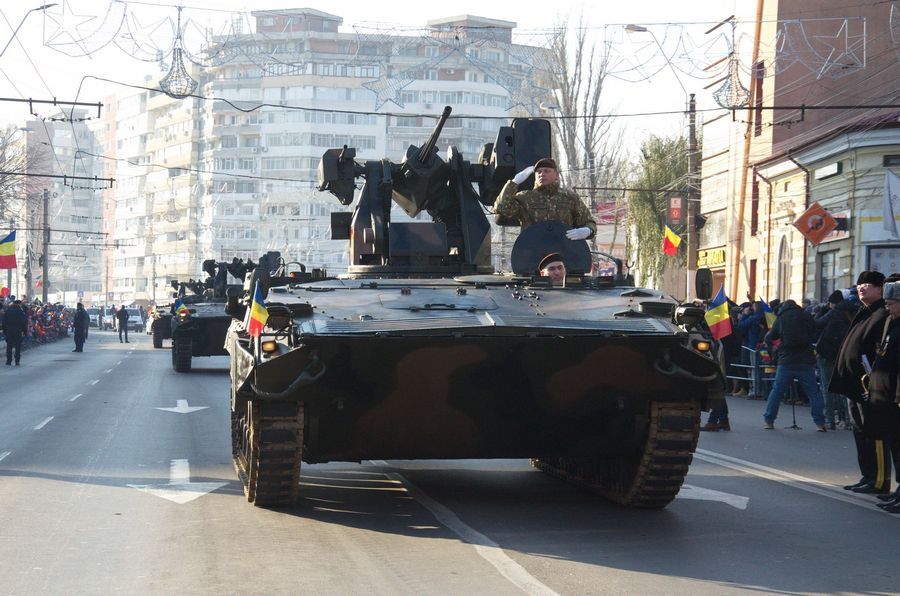 După doi ani de pauză, paradă militară de 1 Decembrie la Galați