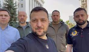 Președintele Zelenski, după 100 de zile de război: ”Suntem toți aici!”