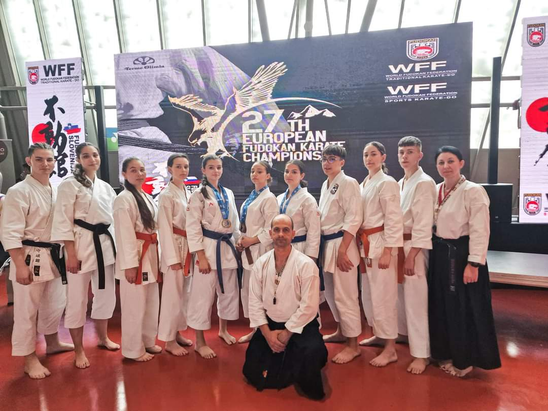 Tecuceni la Campionatul European de karate fudokan