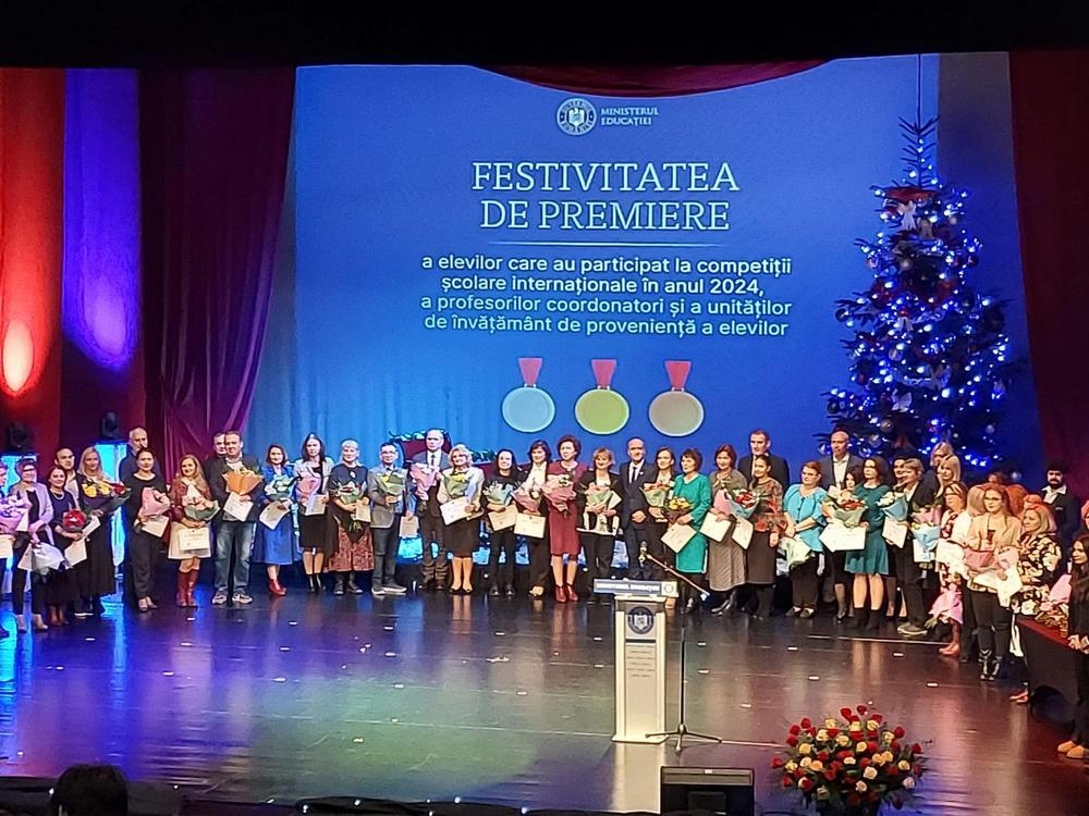 Elevii olimpici ai Galațiului, recompensați de Ministerul Educaţiei