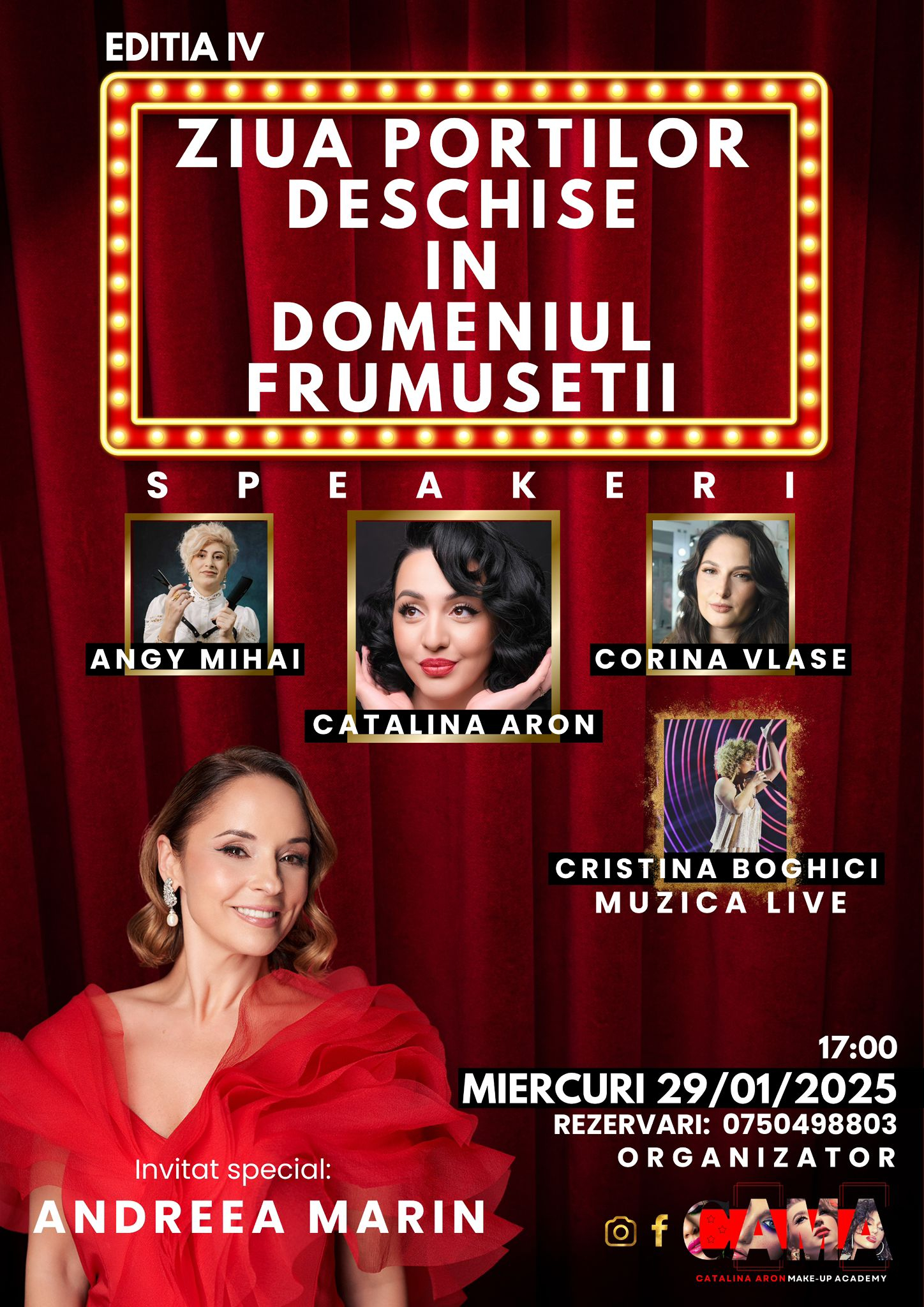 Ziua porţilor deschise în domeniul frumuseţii