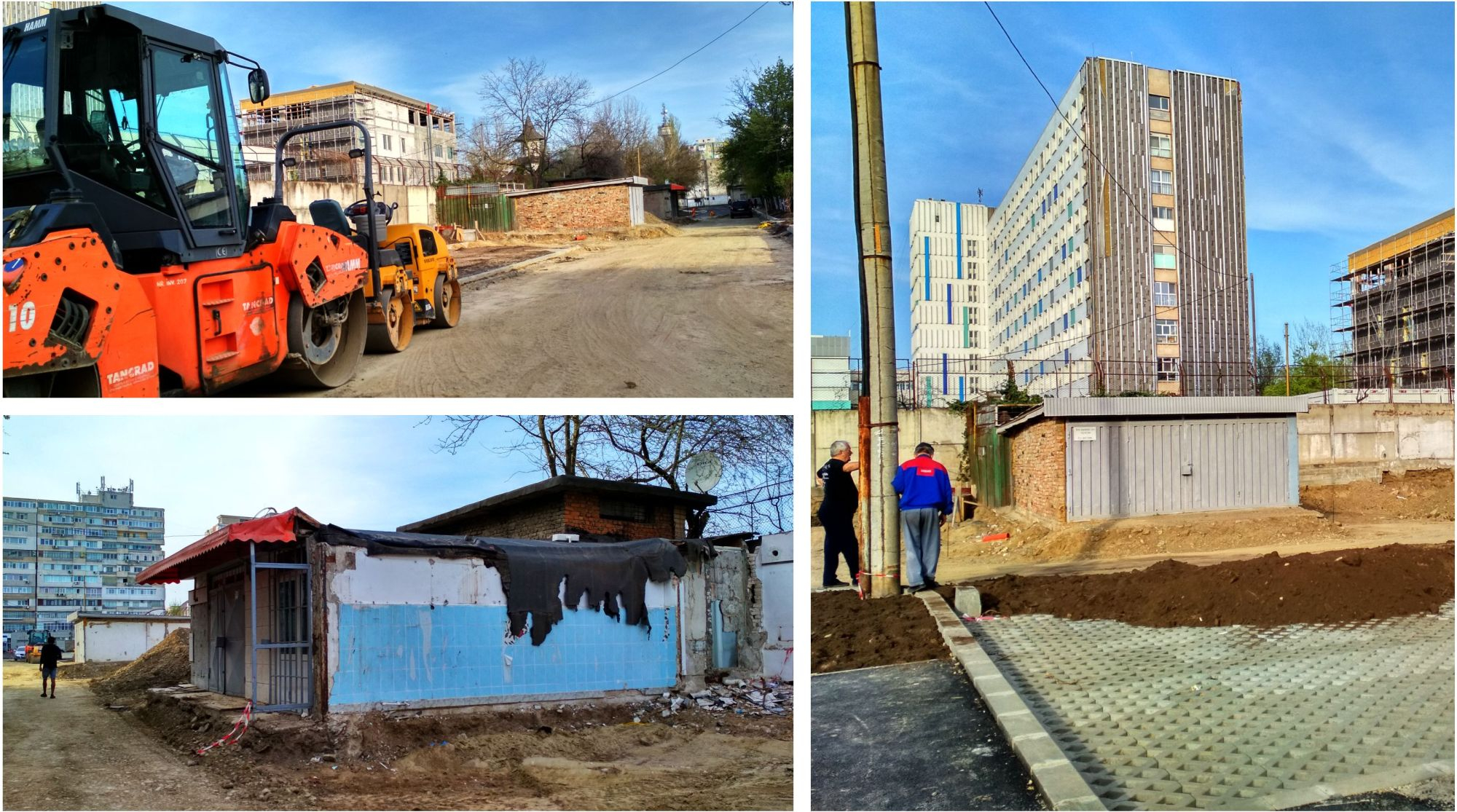 UPDATE. Cum arată garajul de 11.000 de euro şi "vecinul" încă neevaluat (FOTO)