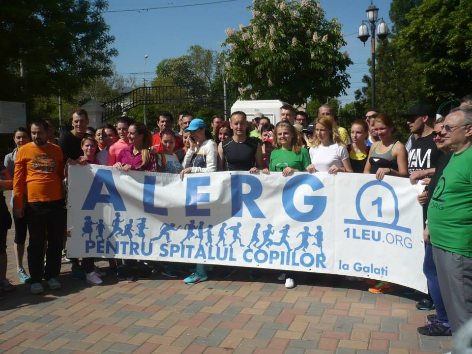 Sâmbătă, cros caritabil/ Alergăm pentru Spitalul Copiilor!