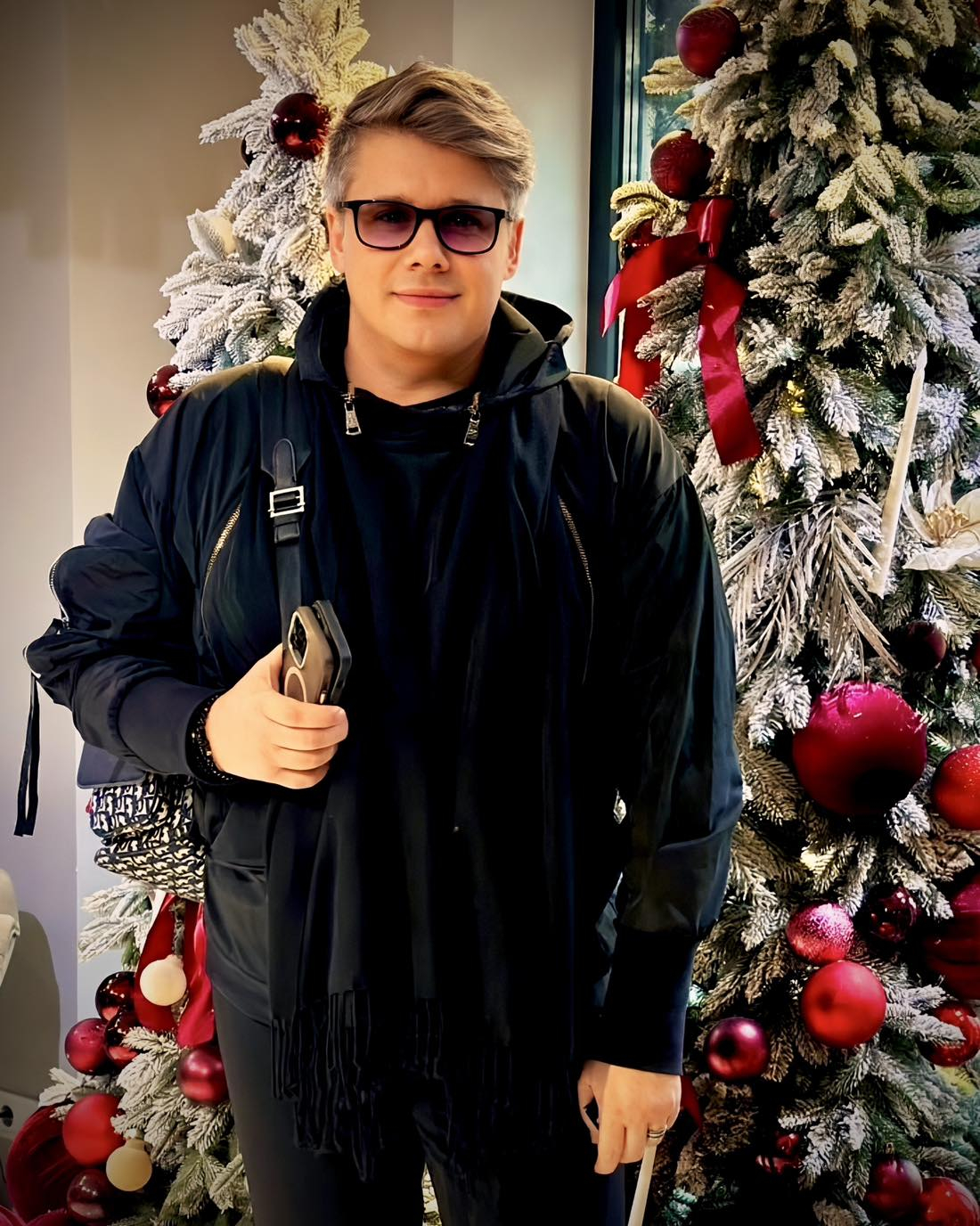 Fuego îmbodobește bradul la Galați şi anul acesta