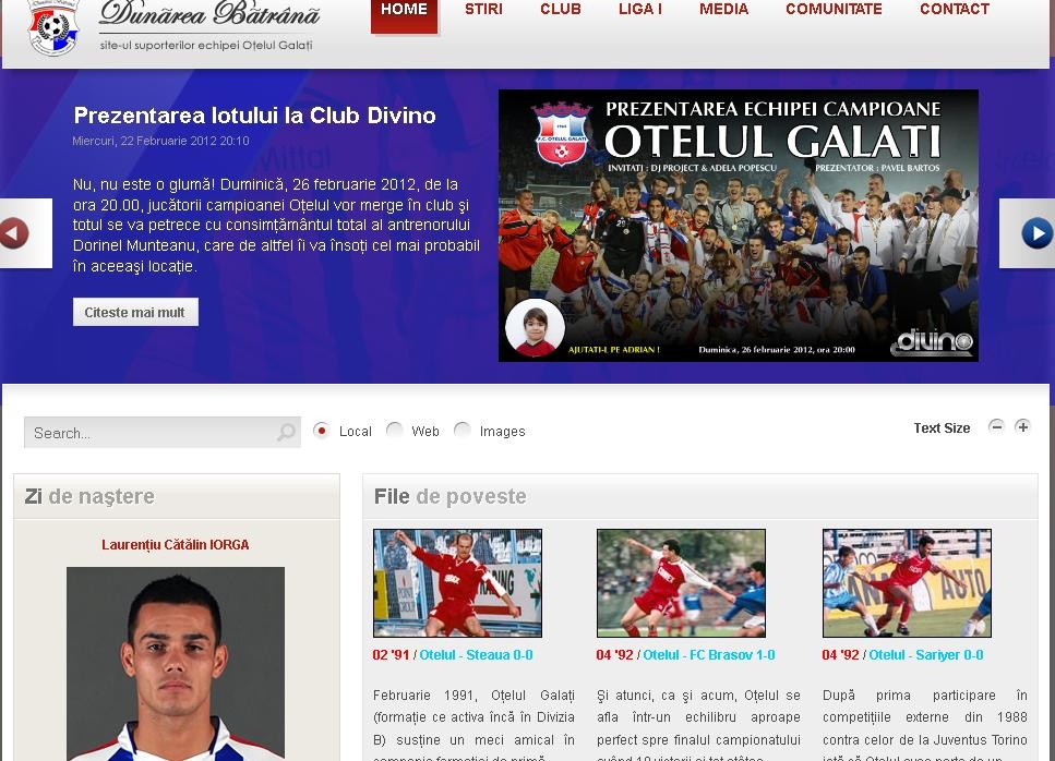 Publicaţia suporterilor Oţelului a împlinit cinci ani de la prima apariţie