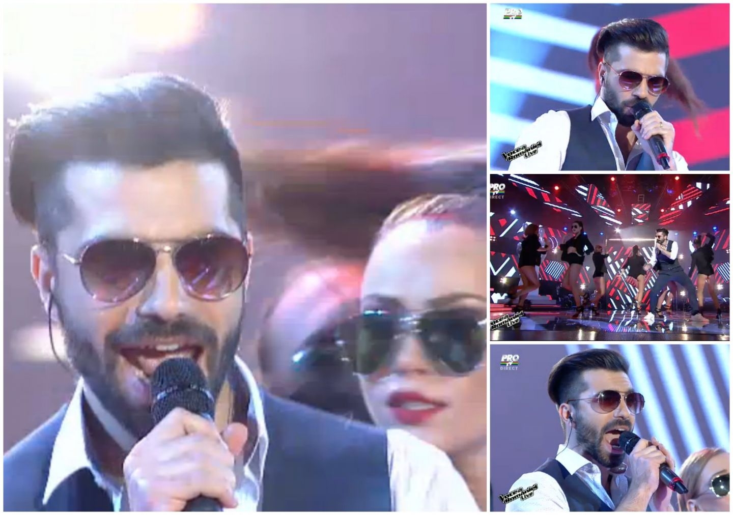 „Băiatul cel rău” pe scena Pro Tv/ Gălăţeanul Claudiu Rusu, favoritul publicului la Vocea României