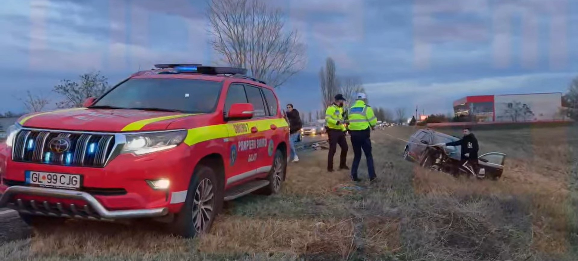 Grav accident rutier în apropiere de Galați. Două femei sunt în stare critică