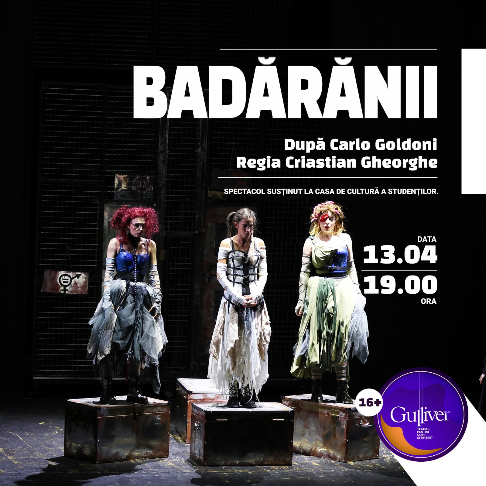 Spectacole pentru întreaga familie, la Teatrul „Gulliver”